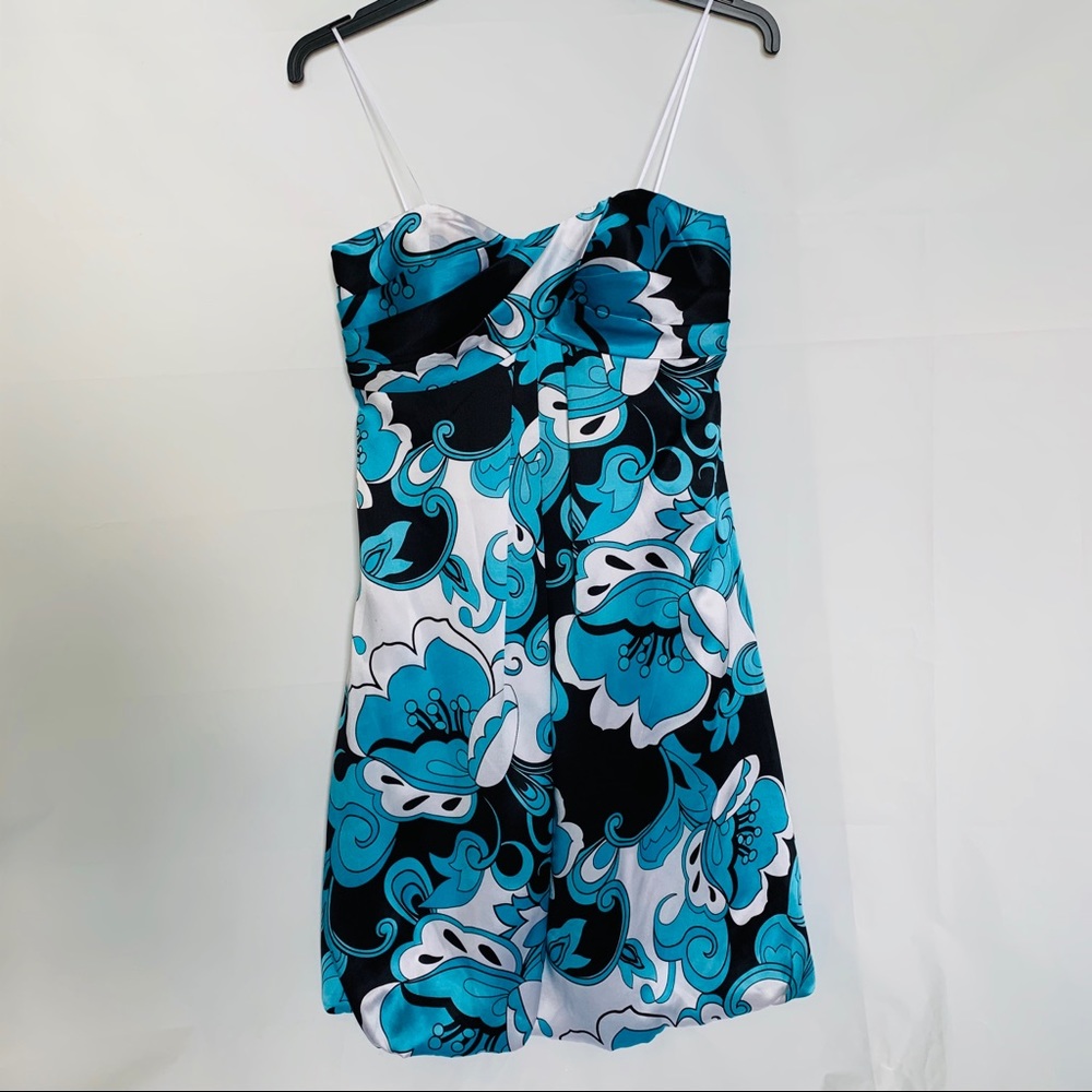 Cache printed balloon dress